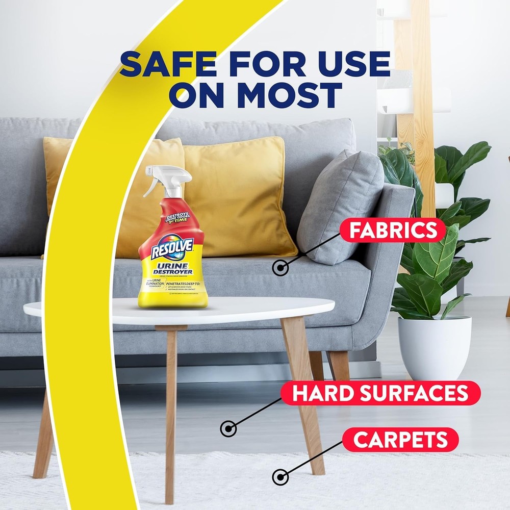 Resolve Urine Destroyer Spray 32 oz New