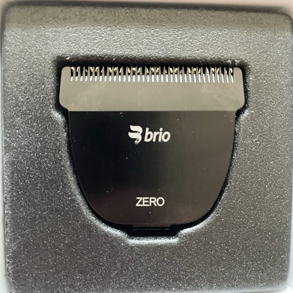 Brio Zero Blade Compatible Beardscape V2 & V1 Trimmers, Black