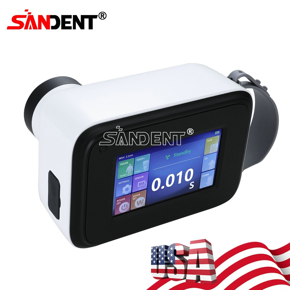 Dental X Portable Digital Machine Rayos with Scatter Shield Protective Ring