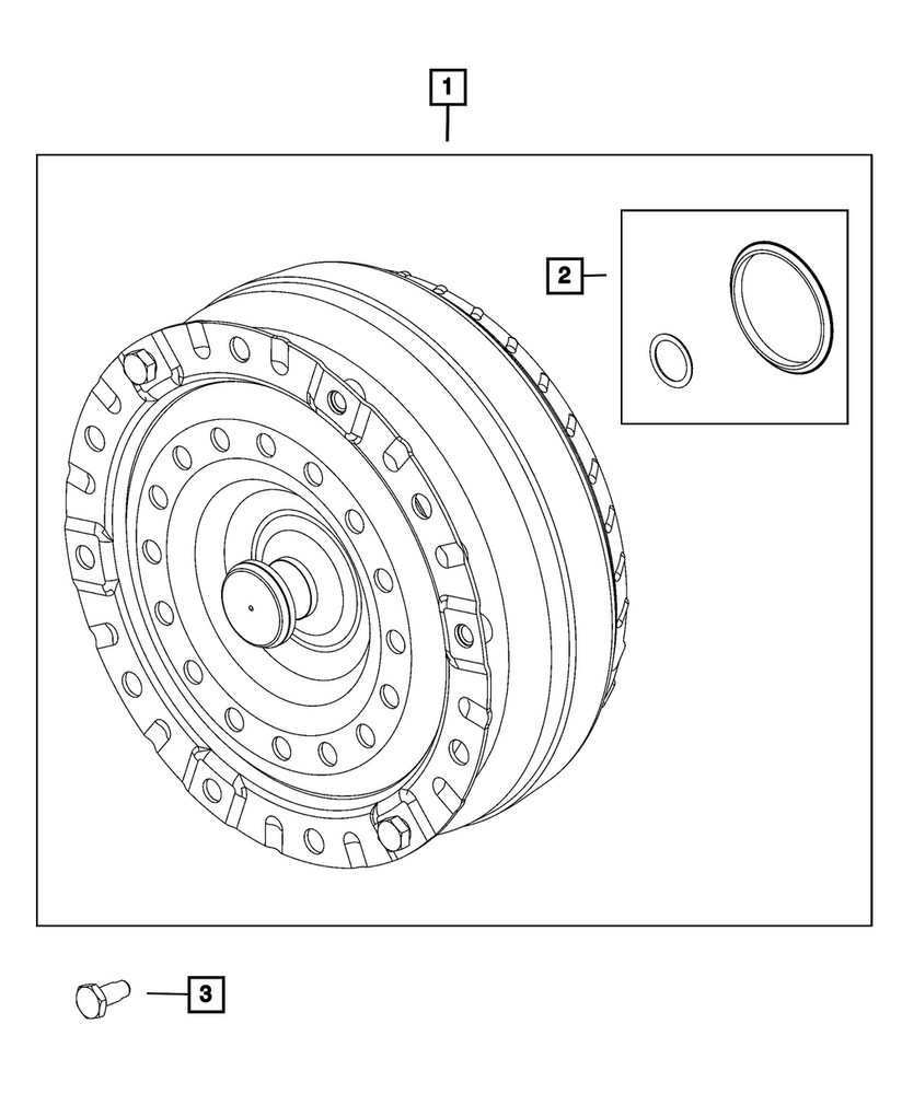 Genuine Mopar Hex Head Bolt 6511777AA