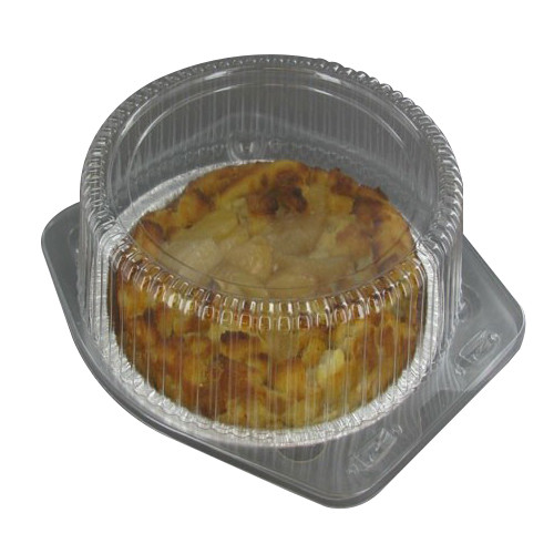 OPS Plastic Food Container 8.9" Top Inside x 5.75" Bottom Inside | 100/Case