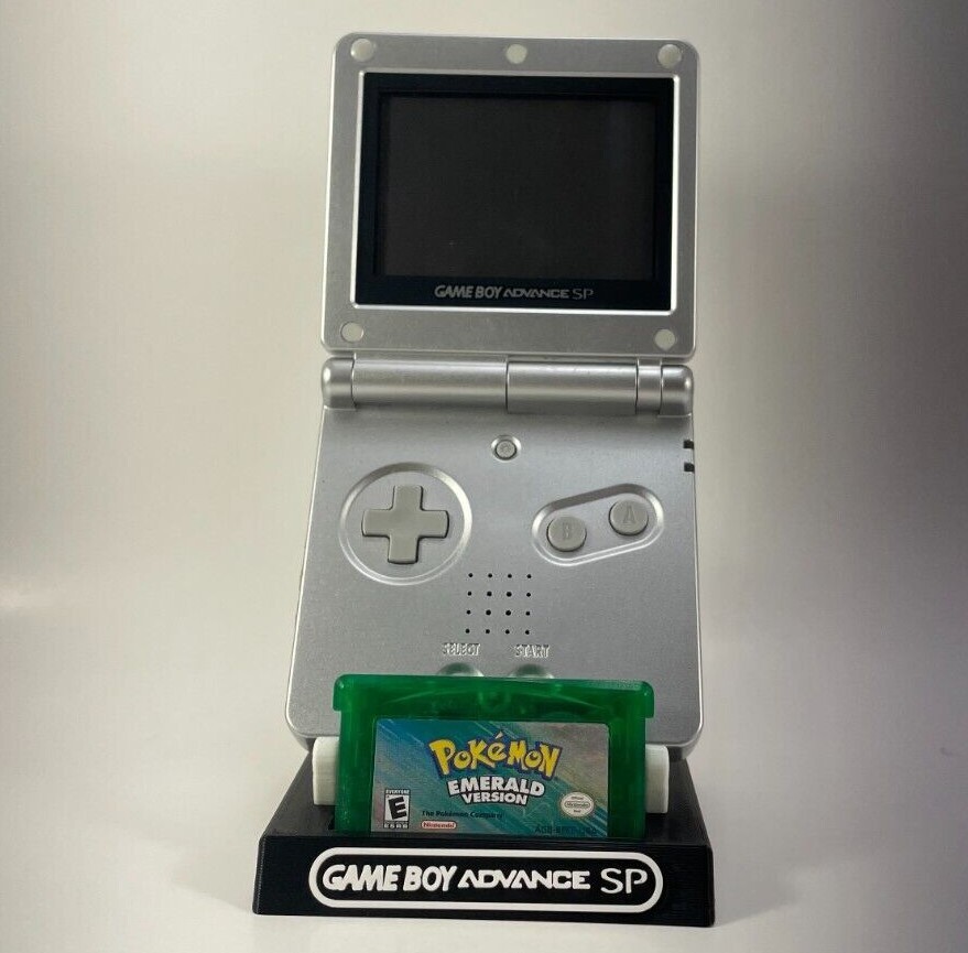 Nintendo Gameboy Advance SP & Game Display - DISPLAY ONLY (Customize Colors)