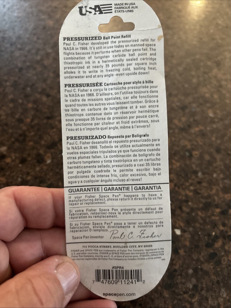 Fisher SPR4 Pressurized Refills