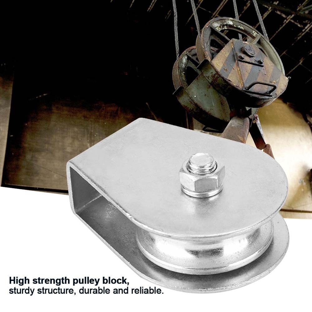 0.3 Tons Loading Pulley Block Pulley Roller Lifting Wheel(03) Part