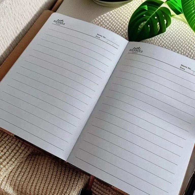 Hermes Novelty Notebook with Pen GWP