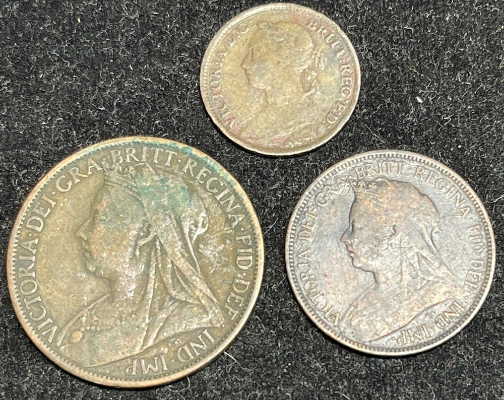 Great Britain 3 Coins Lot