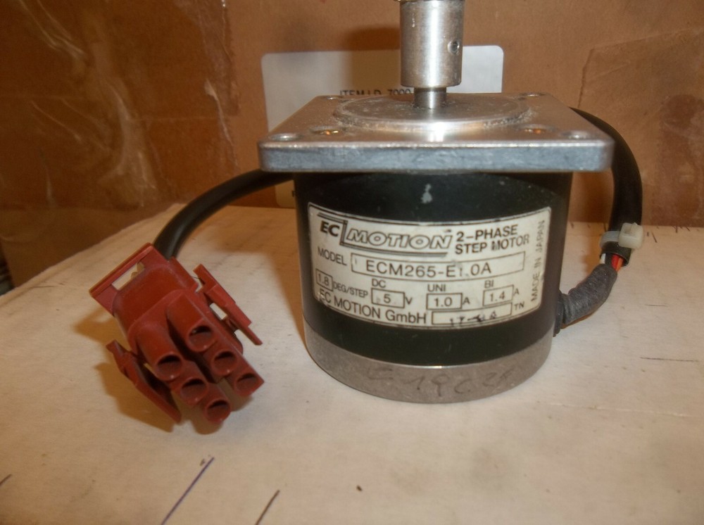 EC MOTION ECM265-E1.0A, 2-PHASE STEP MOTOR JAPAN