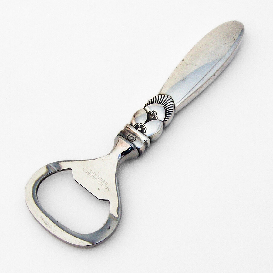 Georg Jensen Cactus Bottle Opener Sterling Silver Denmark