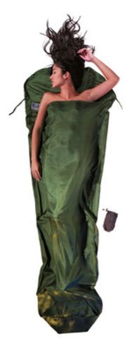 Cocoon Silk MummyLiner, Dark Olive