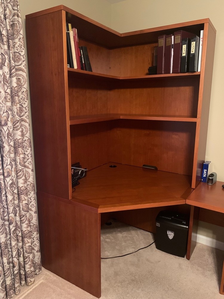 Maurice Villency Custom Corner Desk with Top