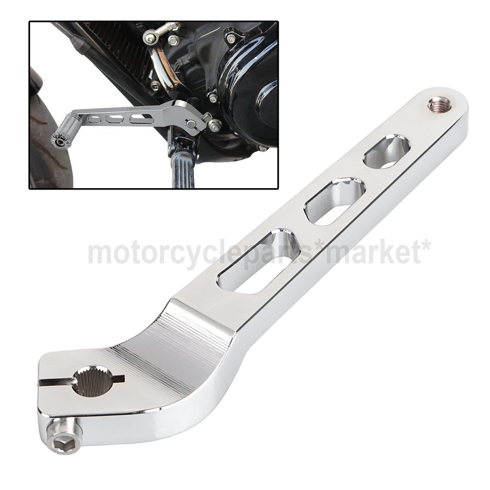 CNC Gear Shift Lever For Harley Dyna FXD FXDC FXDWG Softail FXSTC FXSTD FLSTN