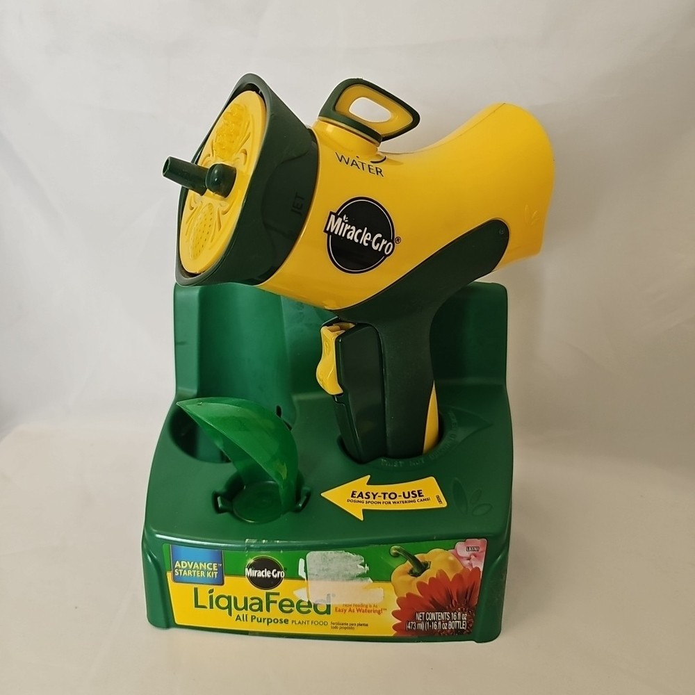 Miracle Gro Liquafeed Hose Sprayer Multi Function Nozzle Jet Stream NOS