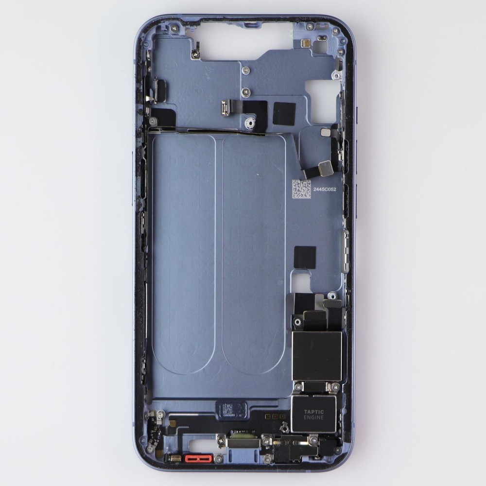 Repair Part OEM Pull Mid Frame Housing for Apple iPhone 14 - Blue