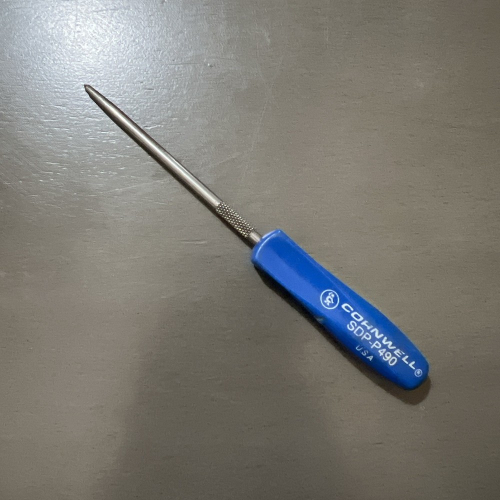 Cornwell Tools Pick SDP-P490 Blue Hard Handle USA Made