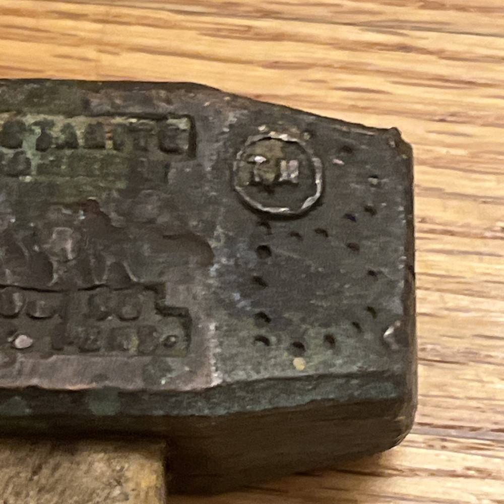 Custanite Copper Hammer Non-sparking Copper Brass Soft Faced Mallet