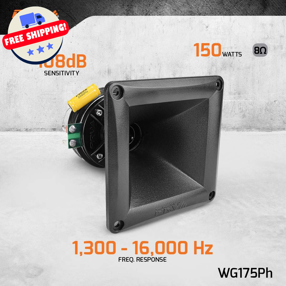 150W Pro Audio Horn Speaker PRV AUDIO 1" Exit Compression Driver