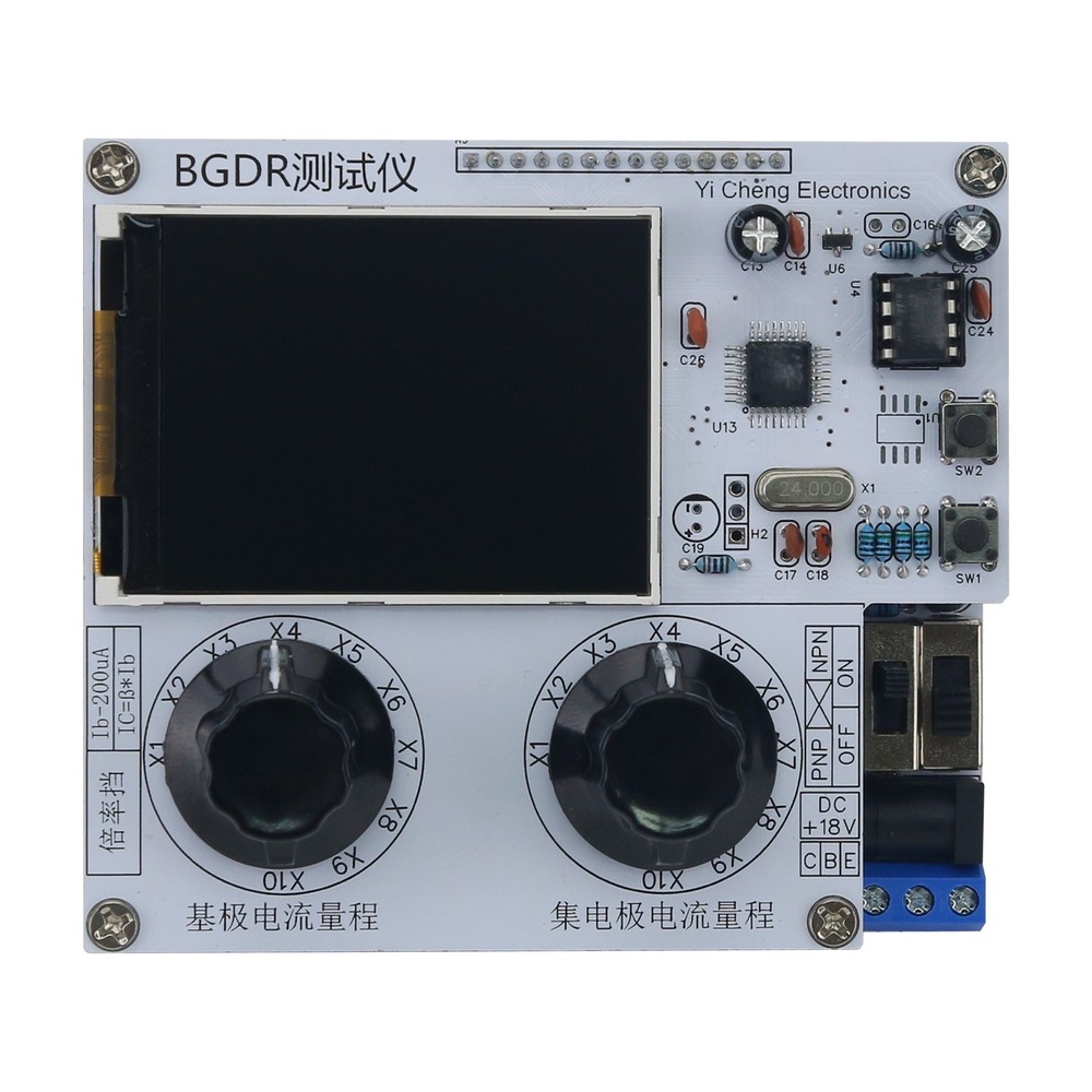 BGDR Tester Transistor Tracer Transistor Characteristic Curve Tester for Triodes