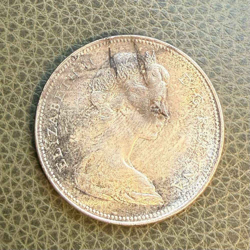 1966 Canada Silver Dollar 80% Silver Queen Elizabeth II