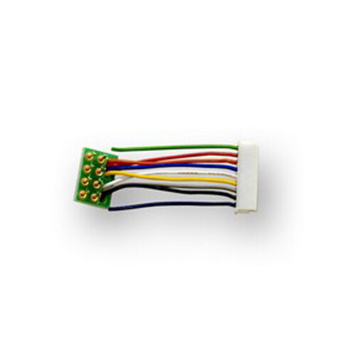 NEW Digitrax DHWHPS 9 pin to DCC medium plug short harness (1”)