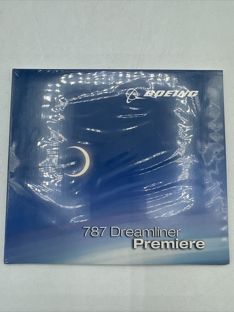 Boeing 787 Dreamliner Premiere CD Sealed Rare