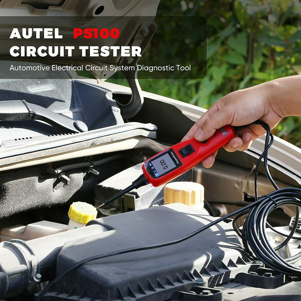 Autel PowerScan PS100 Diagnostic Tool Electrical System 12/24V Circuit Test Lead