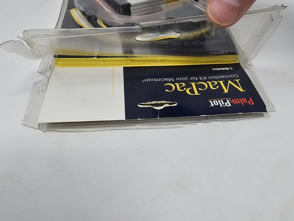 Vintage 1997 PalmPilot MacPac Kit, Version 1.0 Software for Macintosh w/ Adapter