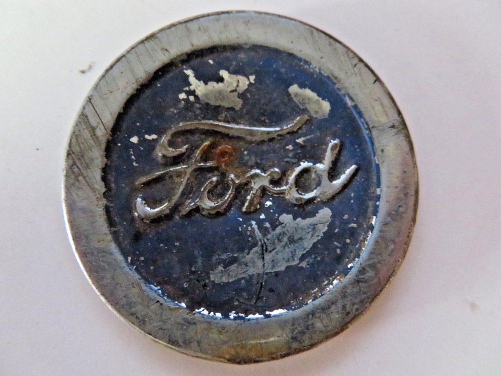 Original Ford Blue metal cap