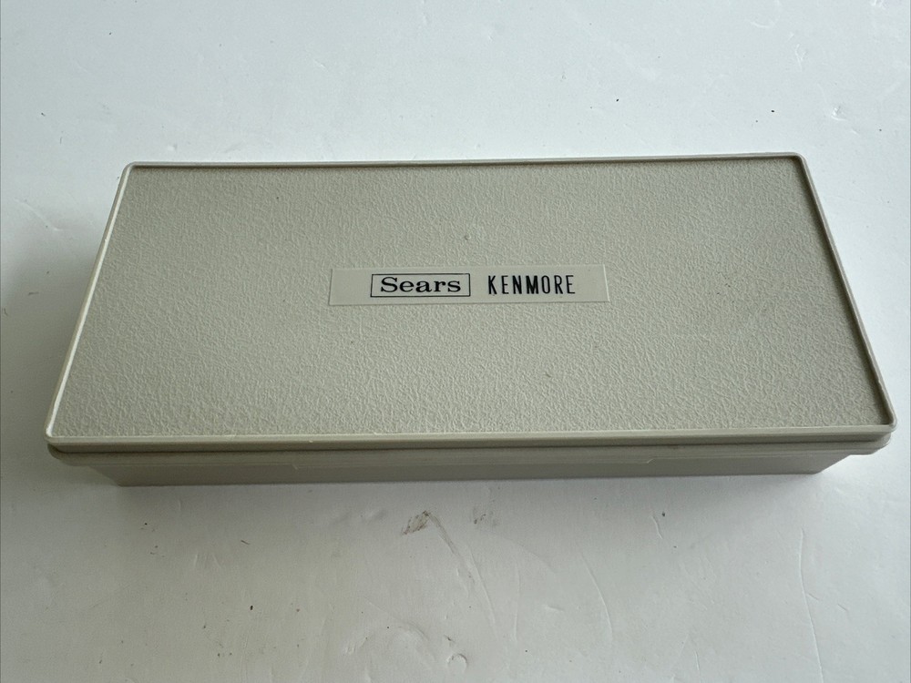 Vintage SEARS KENMORE Sewing Machine Tools Screwdriver Threader Instructions Box