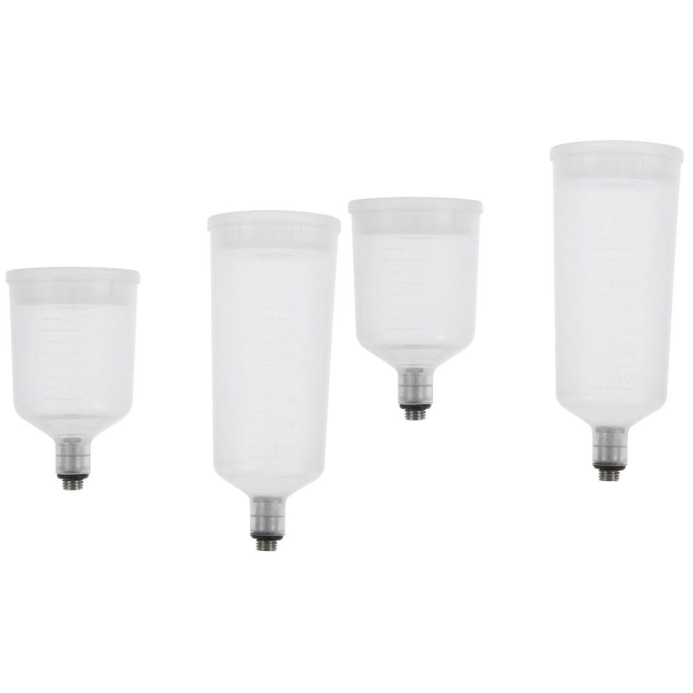 4 PCS Split-type Airbrush Use Paint Container Replaceable Airbrush Pigment Cup