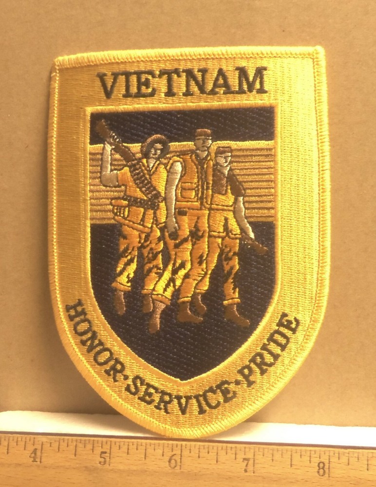 Large Vietnam Honor - Service - Pride Embroidered Patch