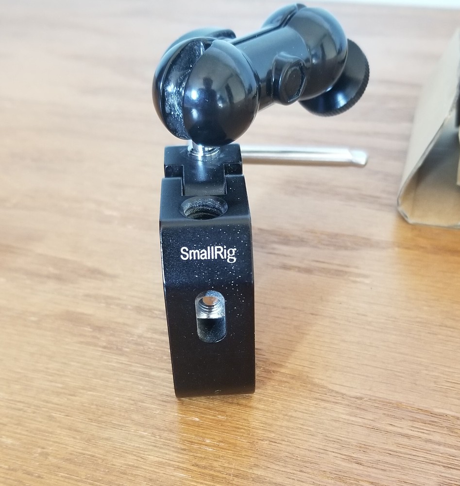 SmallRig Multi-Function Double Ball Head with Clamp 1/4" Screw Model 1138