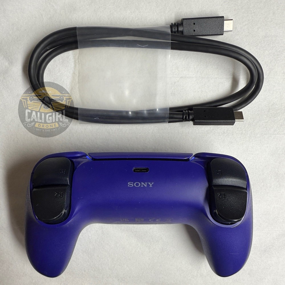 Sony PlayStation 5 DualSense Wireless Controller - Galactic Purple + USB Cable