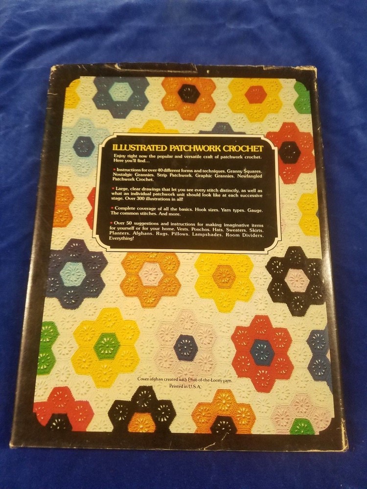 Illustrated Patchwork Crochet (C16-2-A)