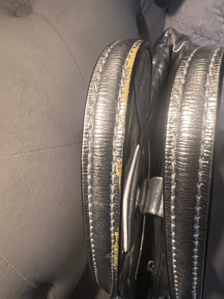 Tory Burch Metallic Puffer Weekender Bag