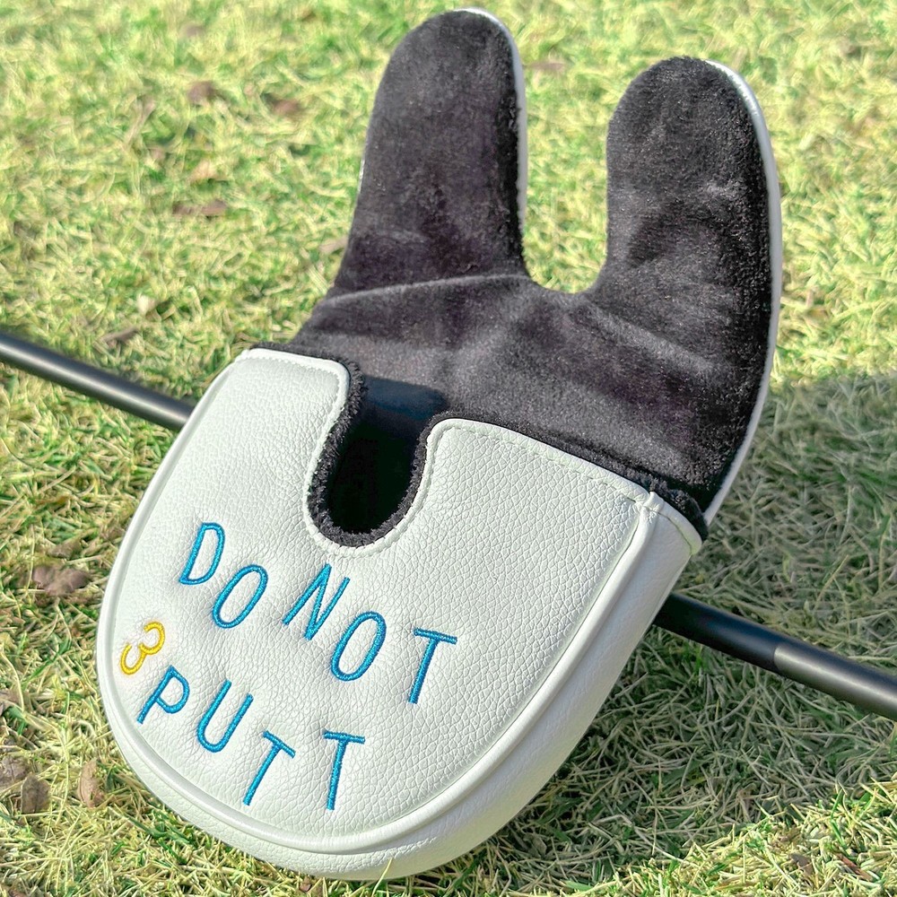 Lab DF3 Golf Putter Cover White Magnetic Closure