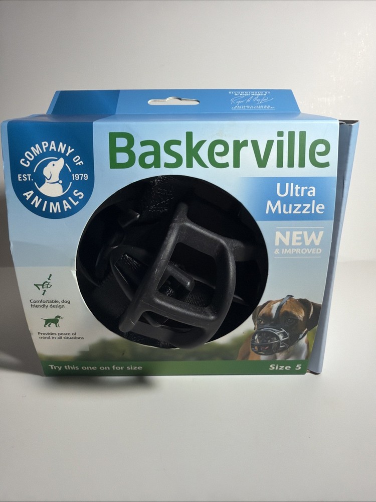 Baskerville Ultra Muzzle Black Size 3 - Brand New