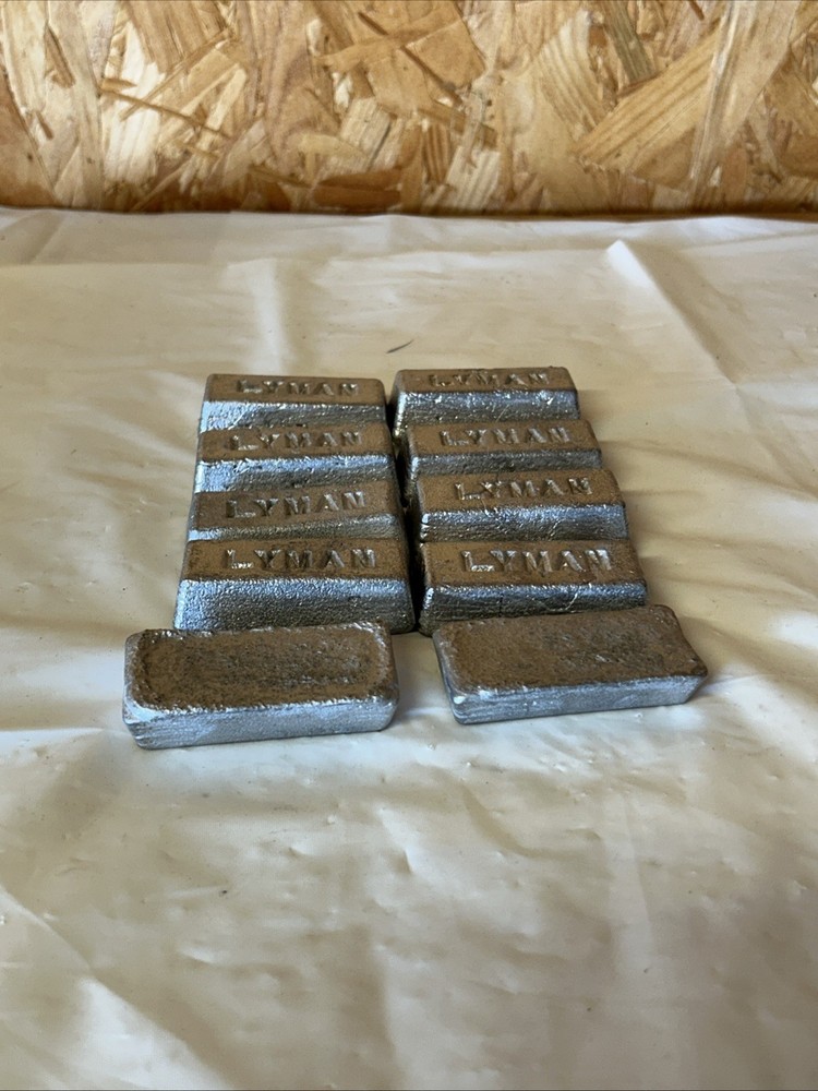 8 Lbs + Tin Lead Ingots. Box 8e