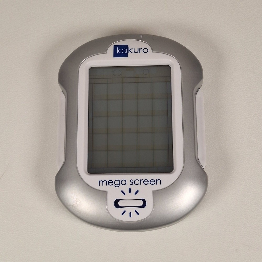 Kakuro Mega Screen Illuminated Handheld Game