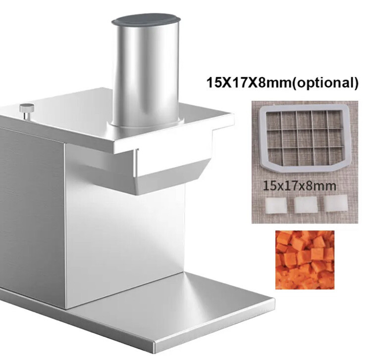 Fruit Vegetable Dicer Dicing Machine Cutting Carrot Potato Onion Cube Cutter