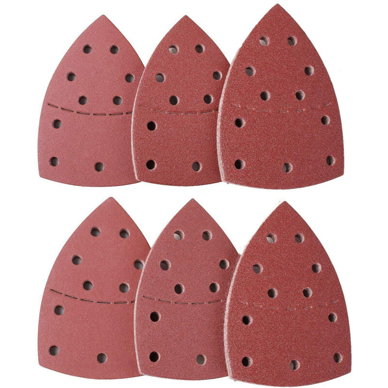 5pcs sanding discs triangular delta sander 105x152mm sanding triangles eccentric