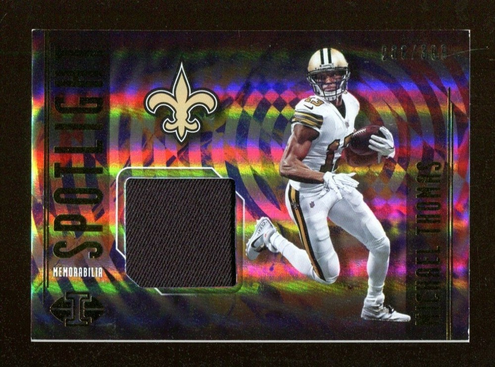 Michael Thomas 2018 Panini Illusions Spotlight Jersey 206/399 Saints 54866