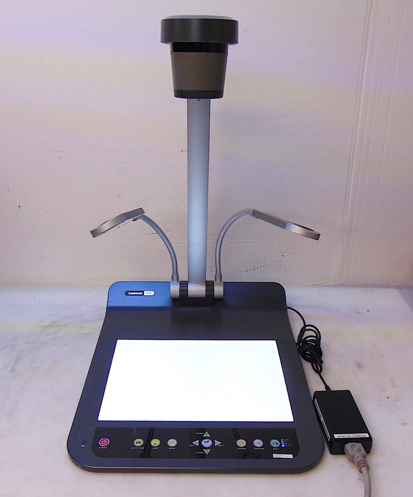 Lumens PS760 Desktop Camera Projector Visualizer With Power Supply S6440