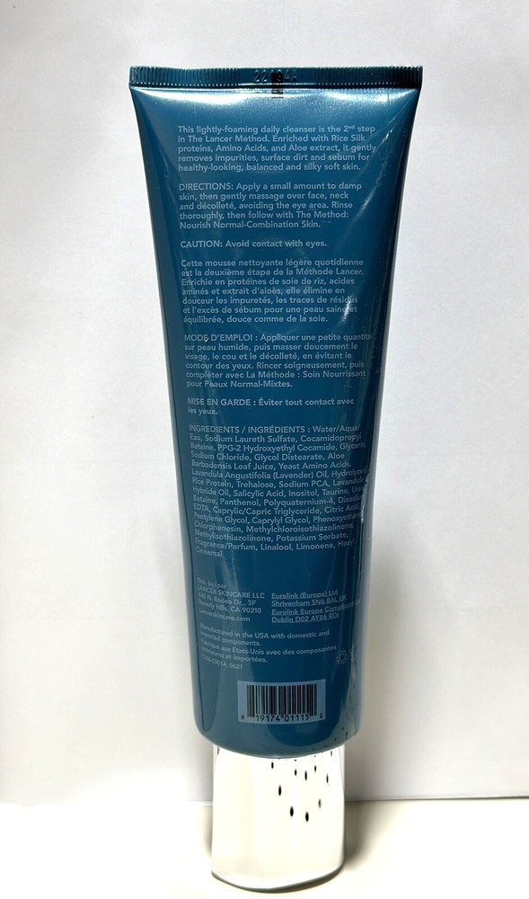 Lancer The Method: Cleanse Normal - 8 fl oz New Sealed