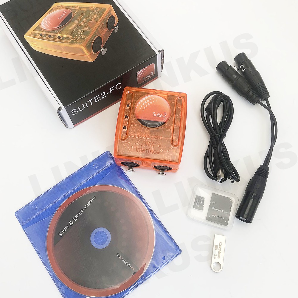 For Sunlite Suite 2 FC 1536 channels DMX512 Stage Lighting Controller Software