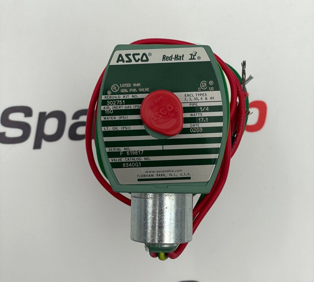 ASCO 8340G1 SOLENOID VALVE