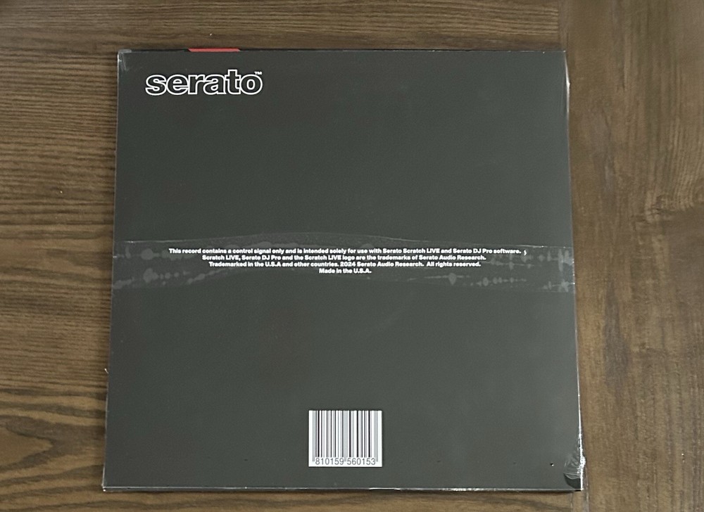 Serato Scratch Live Control Control Vinyl - 25th anniversary edition