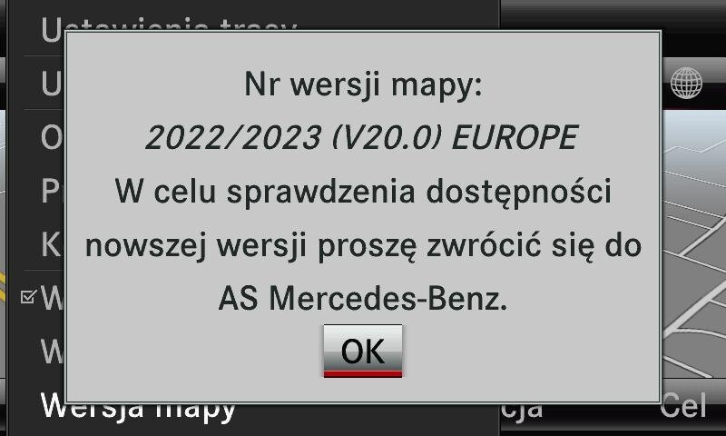 Mercedes COMAND NTG 4.5/4.7 Europe V20 MAP UPDATE + ACTIVATION CODE navigation