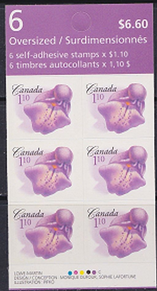Canada, 2006 Booklet 344 The Marsh Skullcap