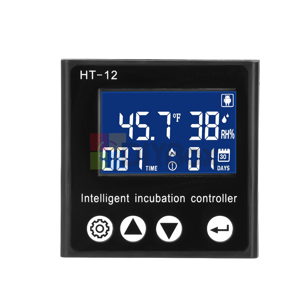 HT-12 Incubator Digital Temperature Controller Thermostat Temp Humidity Control