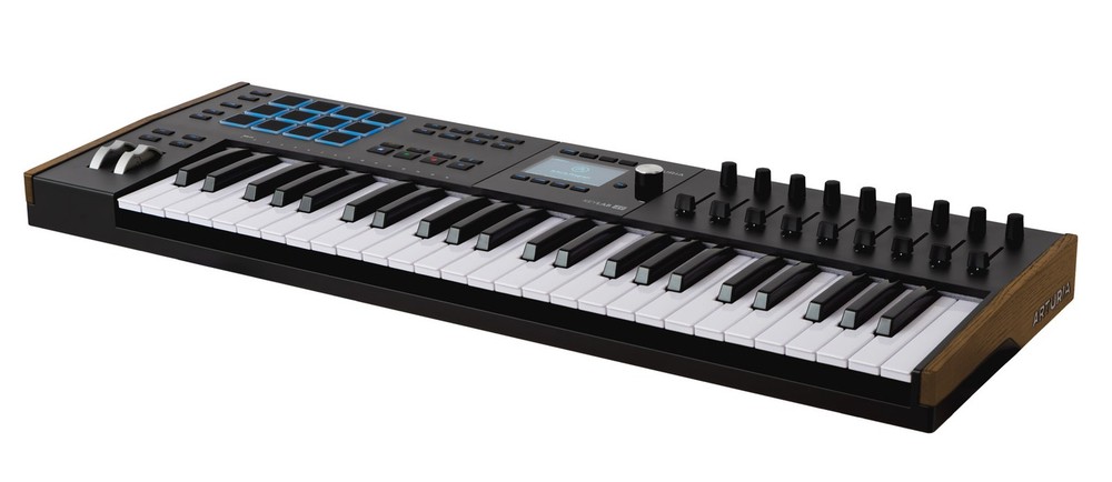 Arturia KEYLAB 49-Key Mk3 Black USB Midi Keyboard Controller+X-Stand